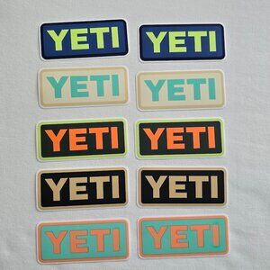 YETI Stickers - Lot of 10